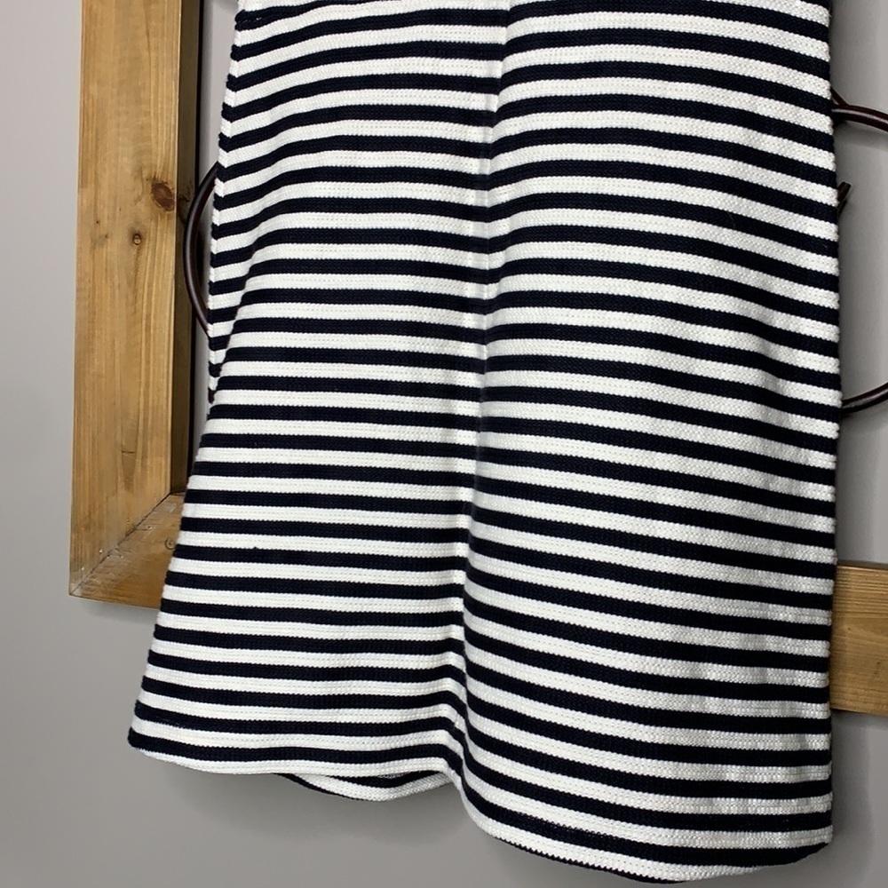 Madewell striped afternoon fit and flare dress - Picture 8 of 11